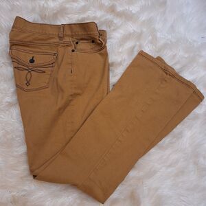 Lauren Ralph Lauren women's classic bootcut khaki pants‎